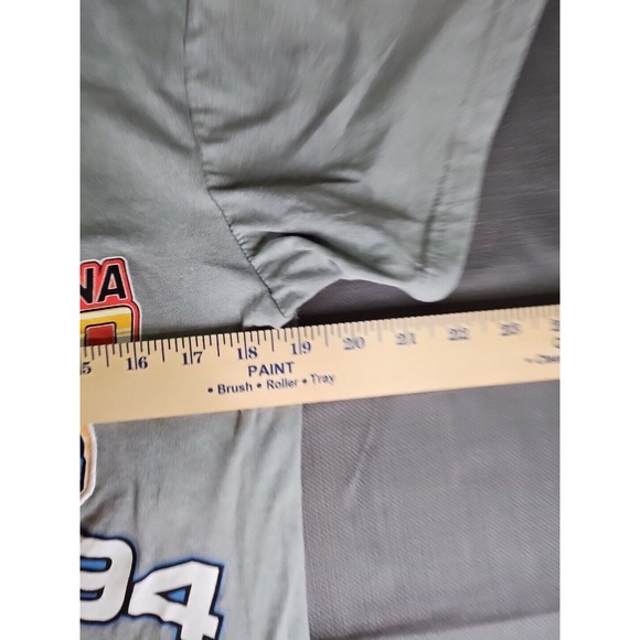 Nascar gray short sleeve with graphics And Patches Freeze Tee. New without tags - Picture 4 of 6